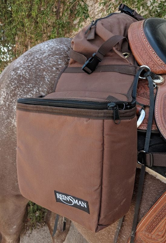 Reinsman Insulated Saddle Bag with Cantle Bag