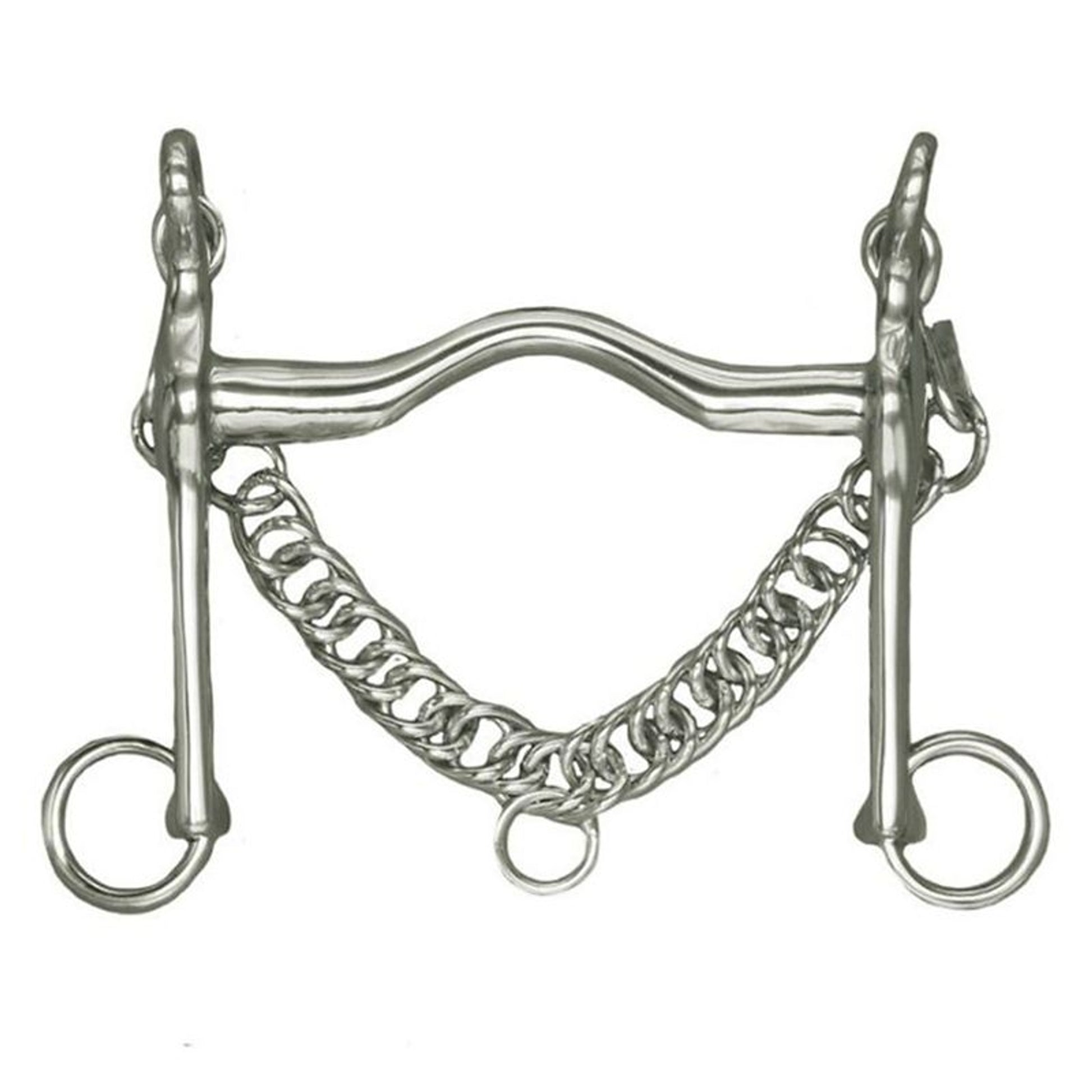 Albacon German Silver Wide Port Weymouth Bit