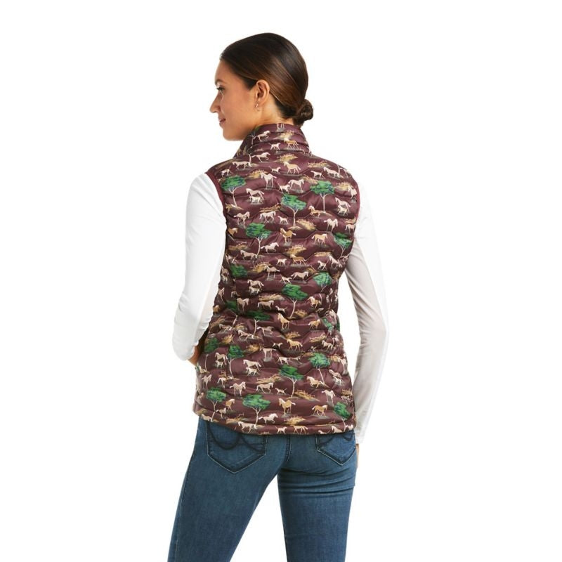 Ariat Ladies Ideal 3.0 Down Vest Small Antique Mos
