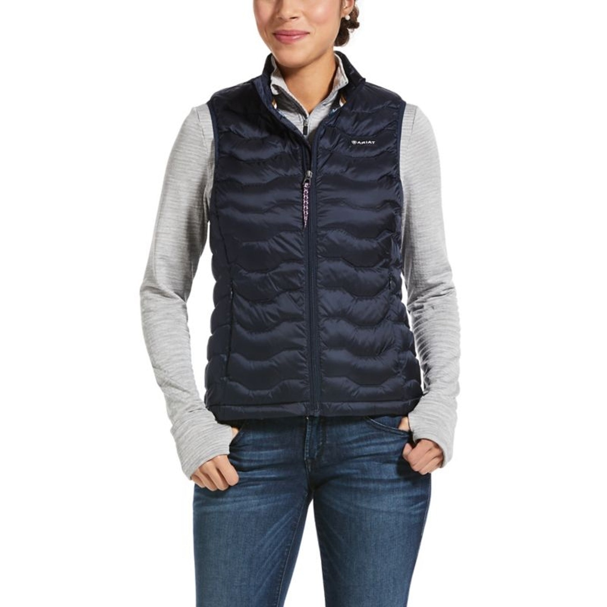 Ariat Ladies Ideal 3.0 Down Vest Small Antique Mos