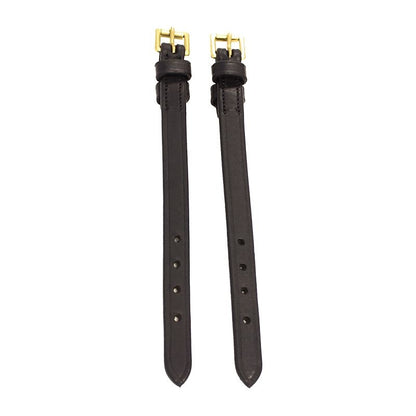 Rambo Micklem Bit Straps 5pr Brass