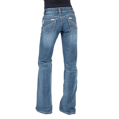 Stetson Ladies Chevron Back Pocket Jean