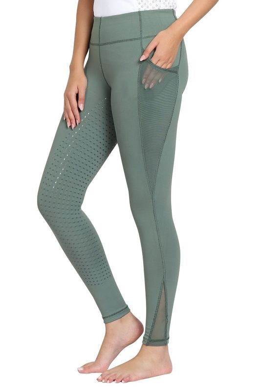TuffRider EquiCool Full Seat Tights