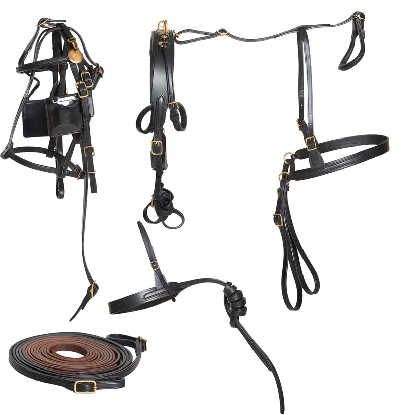Ozark Mini/Pony Leather Harness