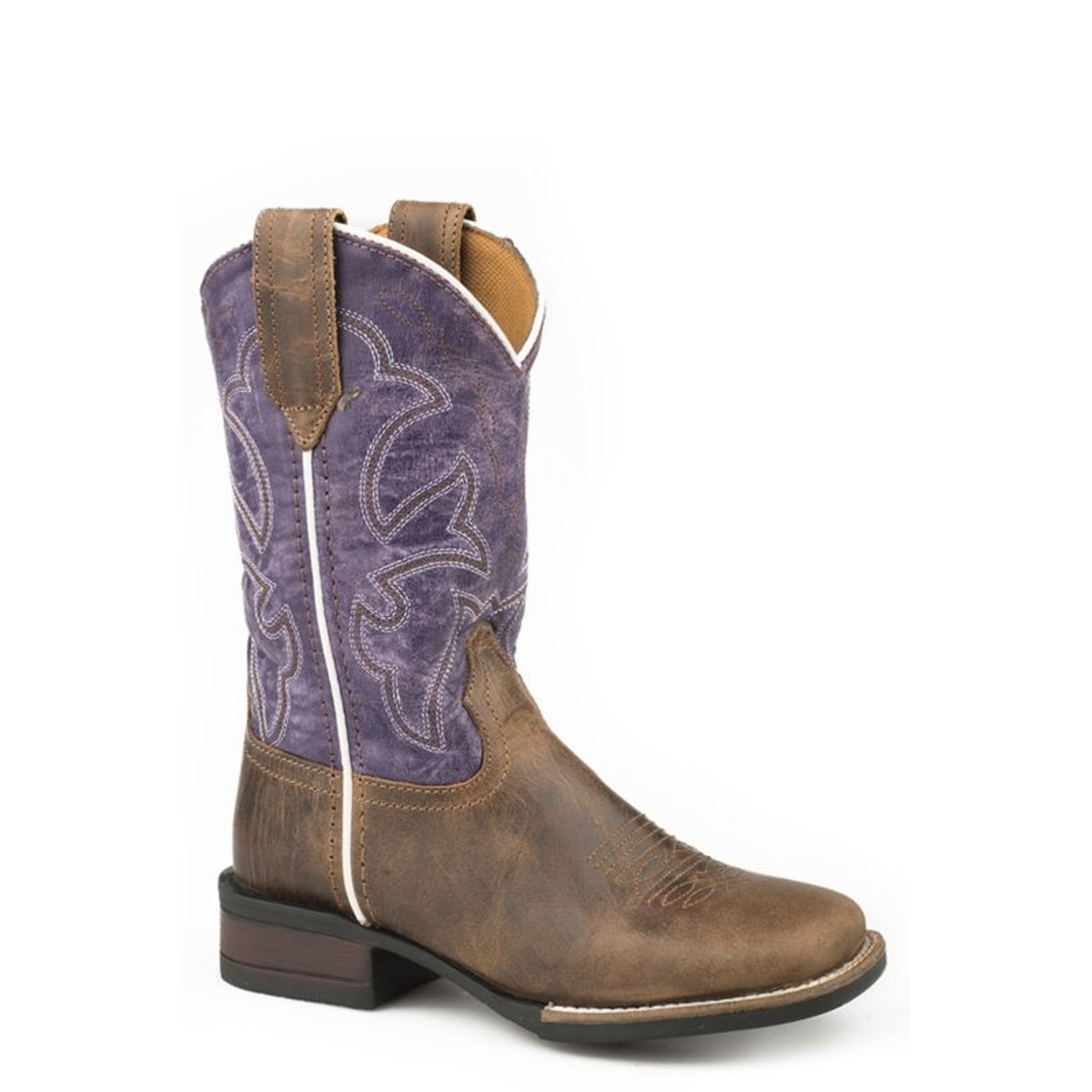 Roper Little Kids Monterey Sq Toe Boots