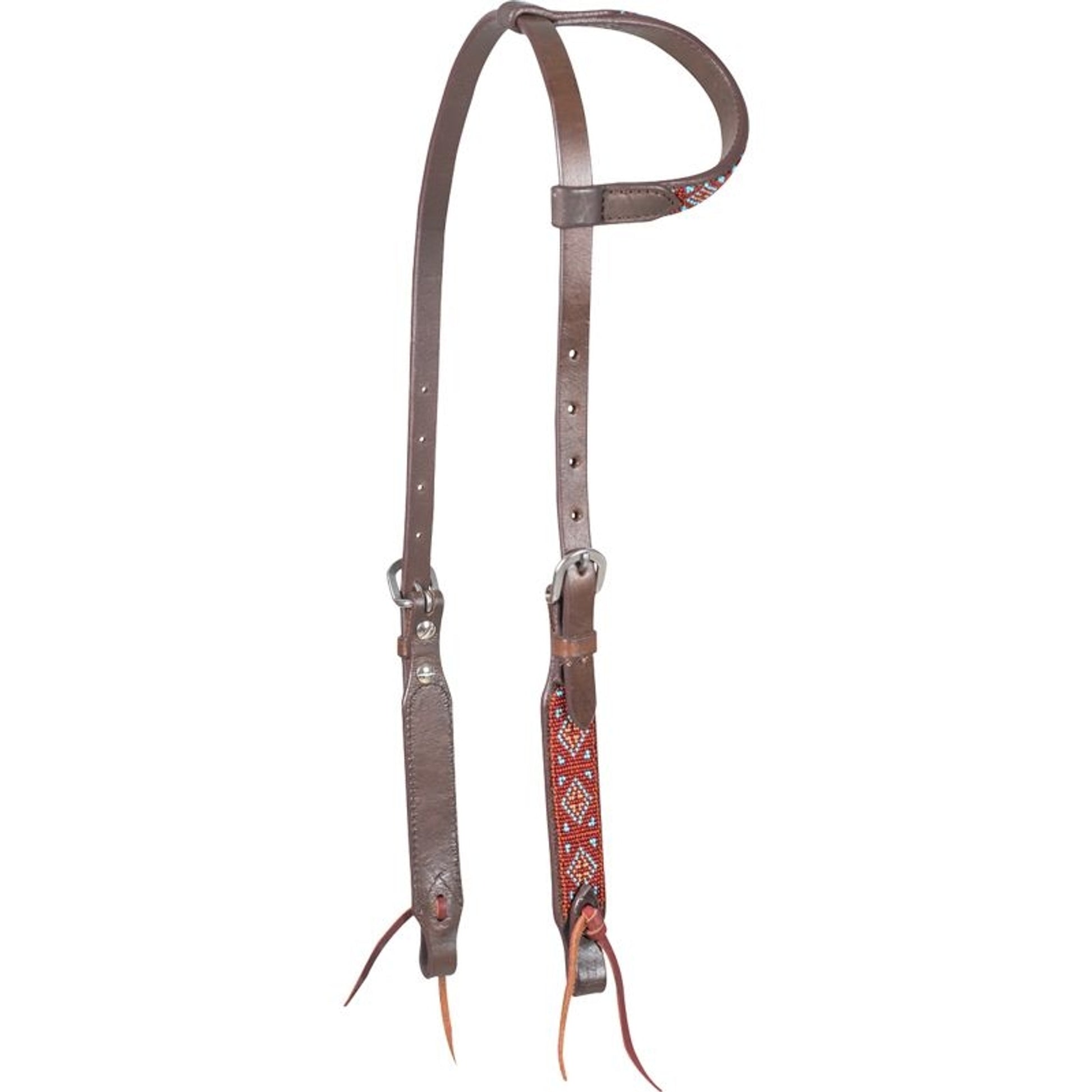 Cashel Beaded Slip Ear Headstall