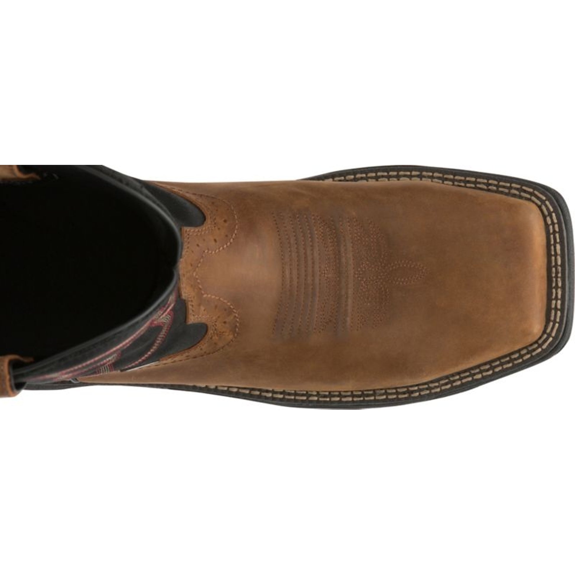 Justin Mens Stampede Rush Sq Toe Boots