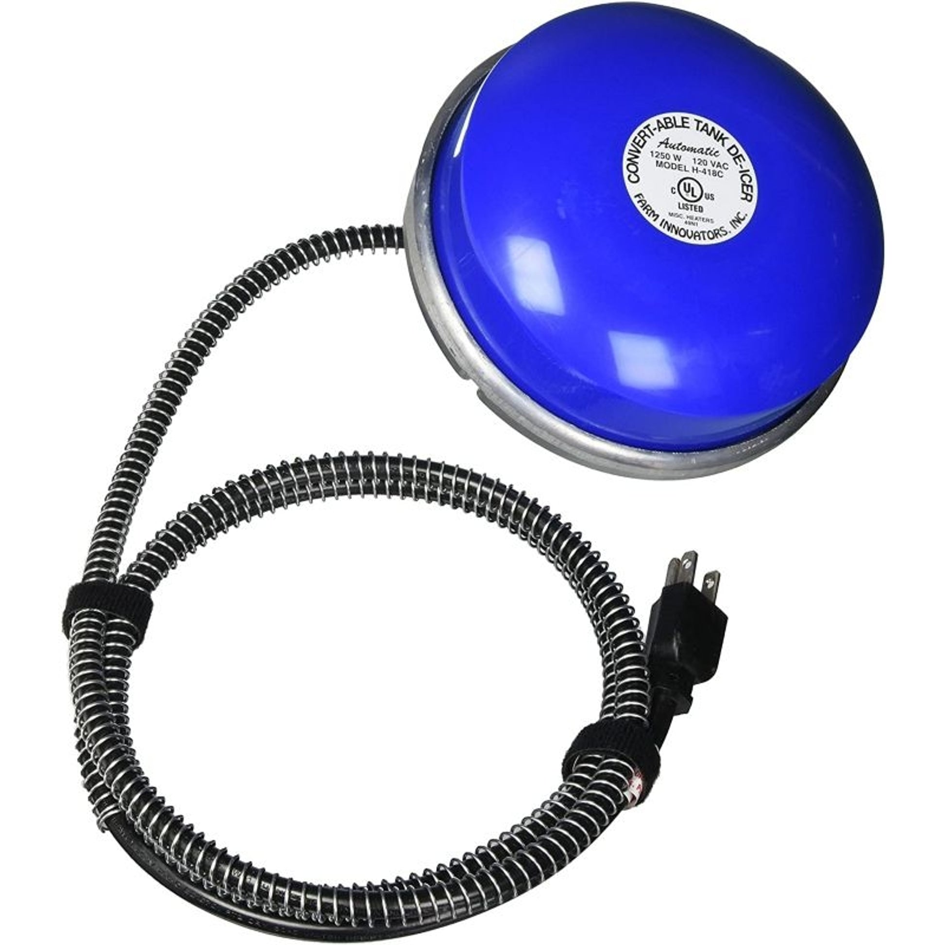 ICECHASER 2-in-1 Stock Tank De-Icer 1250 Watts