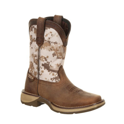 Durango Little Kids Camo Sq Toe Boots