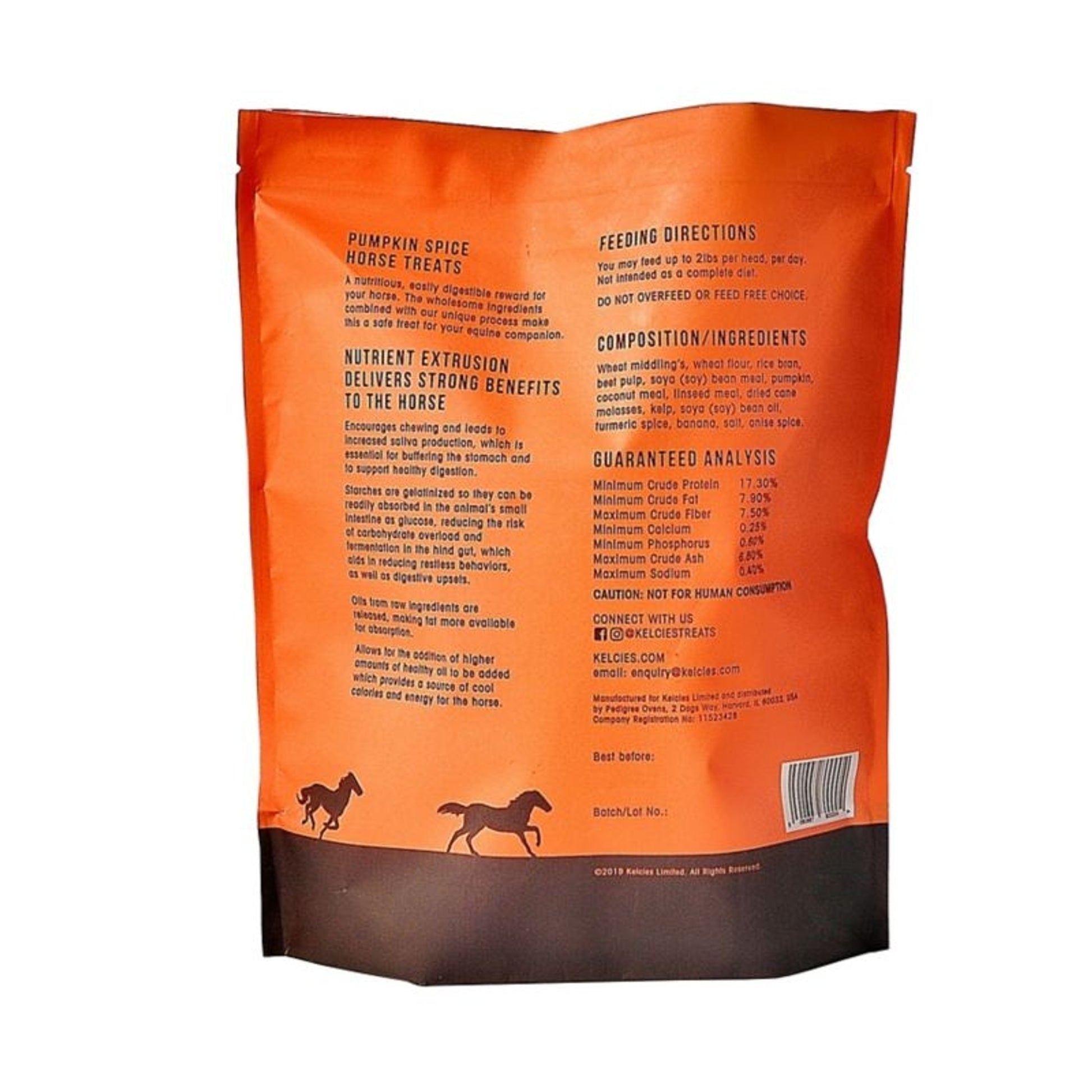 Kelcies Pumpkin Spice Horse Treats