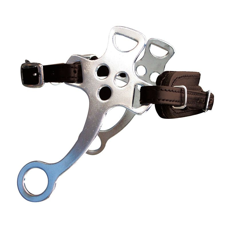 Metalab Pony Hackamore with Leather Noseband