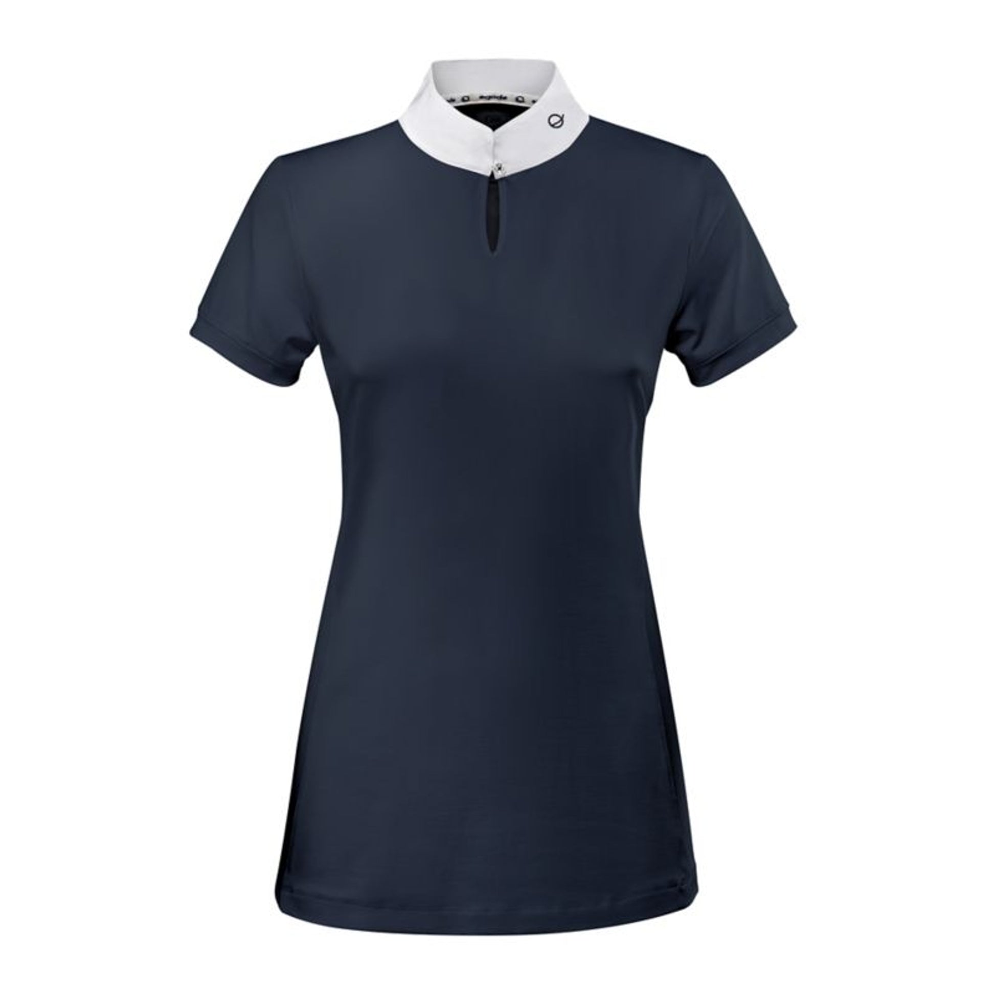 EQODE Womens Show Shirt Keyhole Collar