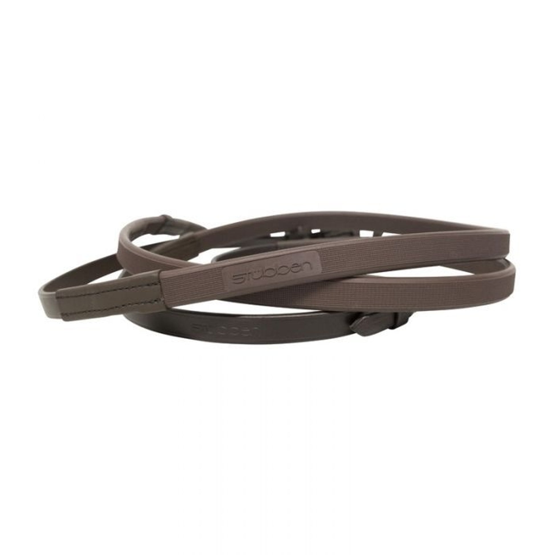 Stubben Slimline Rubber Reins 1/2 Inch