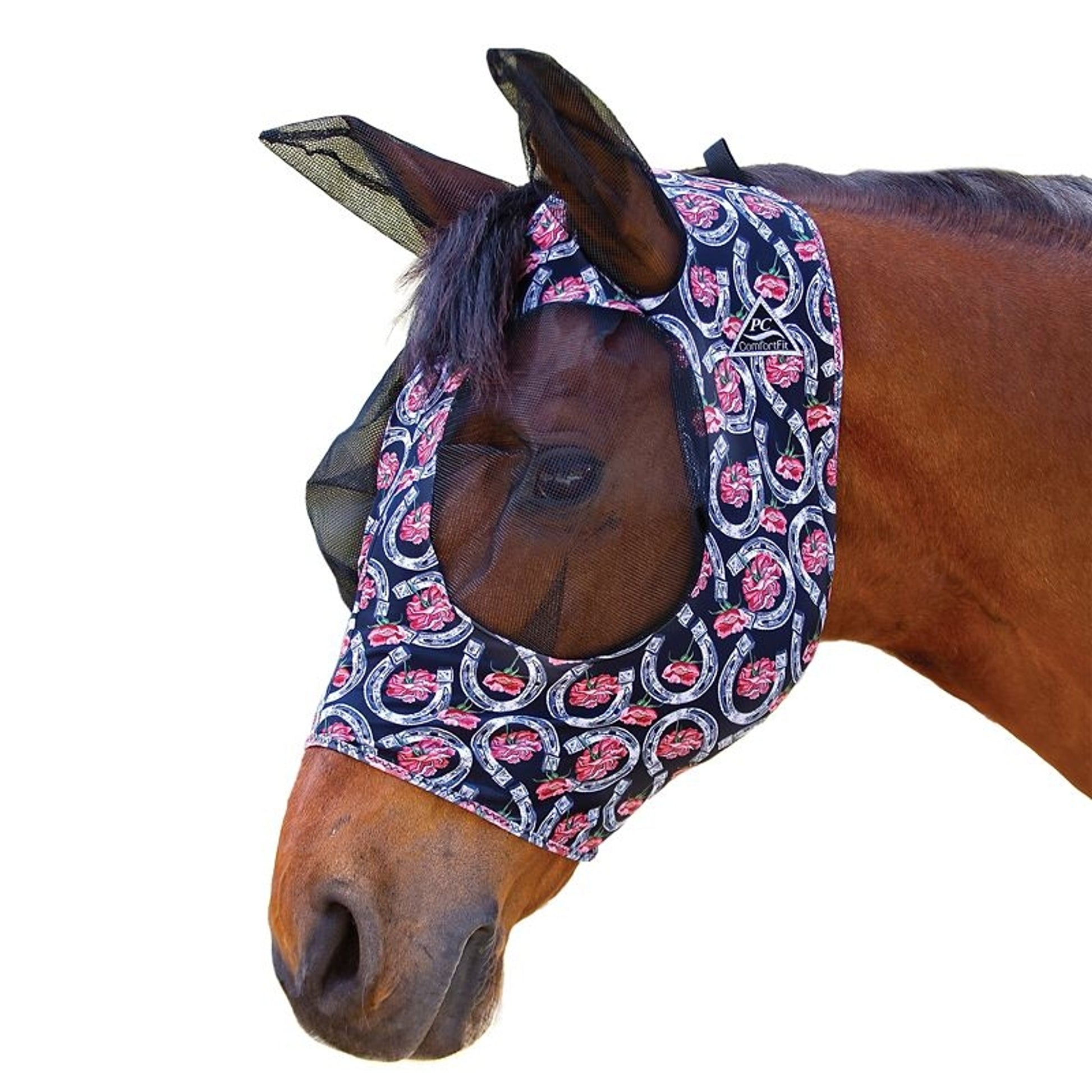 Professionals Choice Comfort Fit Lycra Fly Mask Po