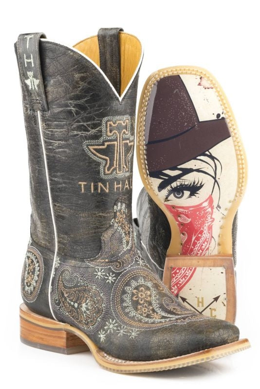 Tin Haul Ladies Bandana Bandit Boots