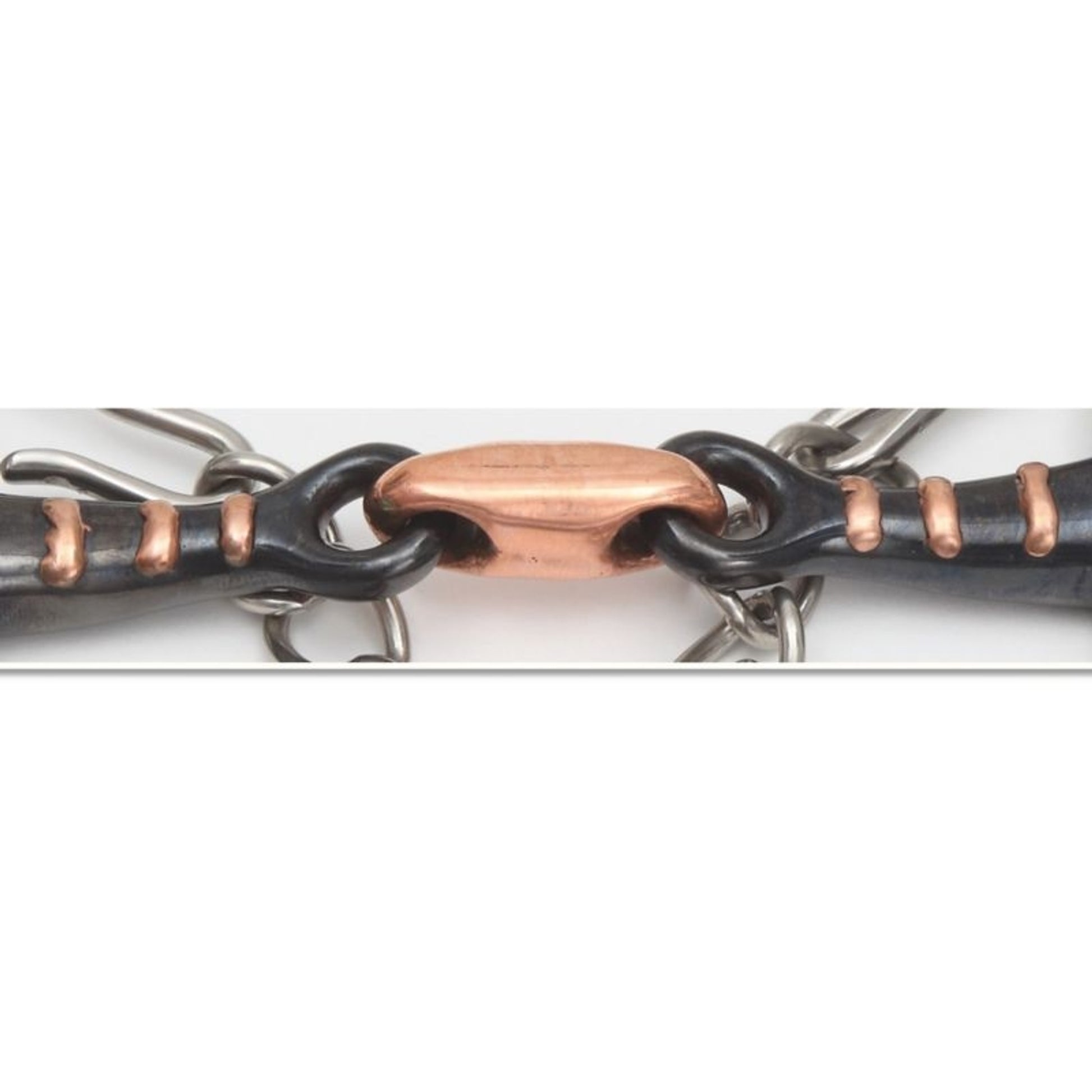 Shires Double Jointed Sweet Iron Pelham Bit
