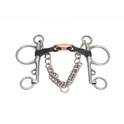 Shires Double Jointed Sweet Iron Pelham Bit