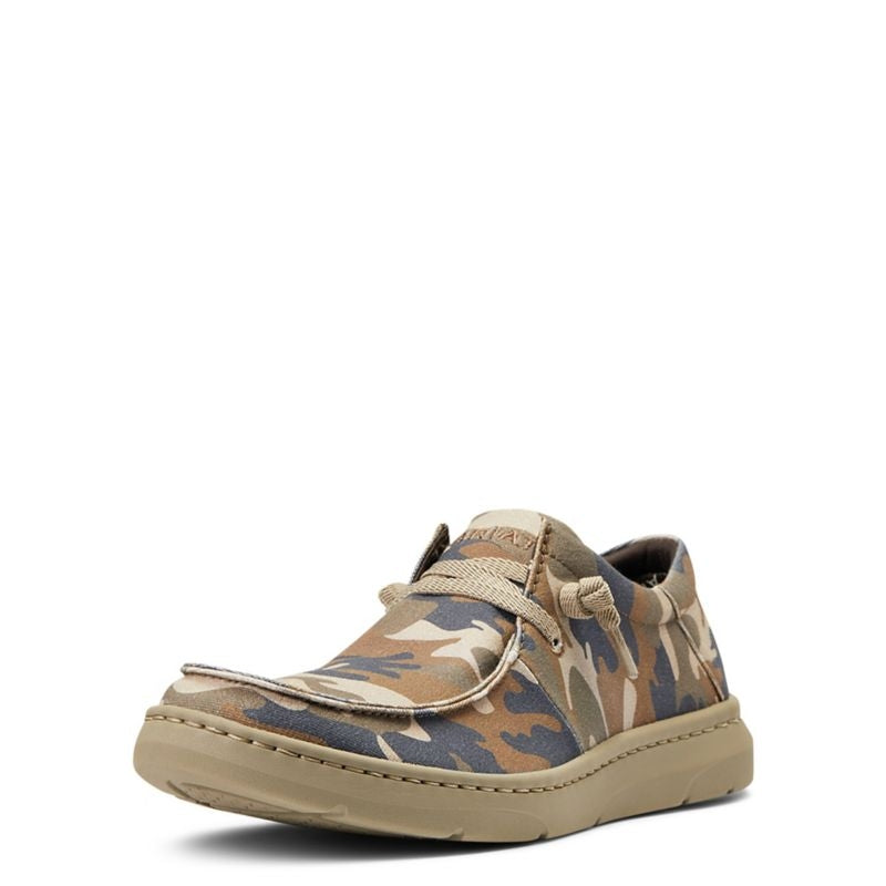 Ariat Mens Hilo Stretch Lace Camo Shoes