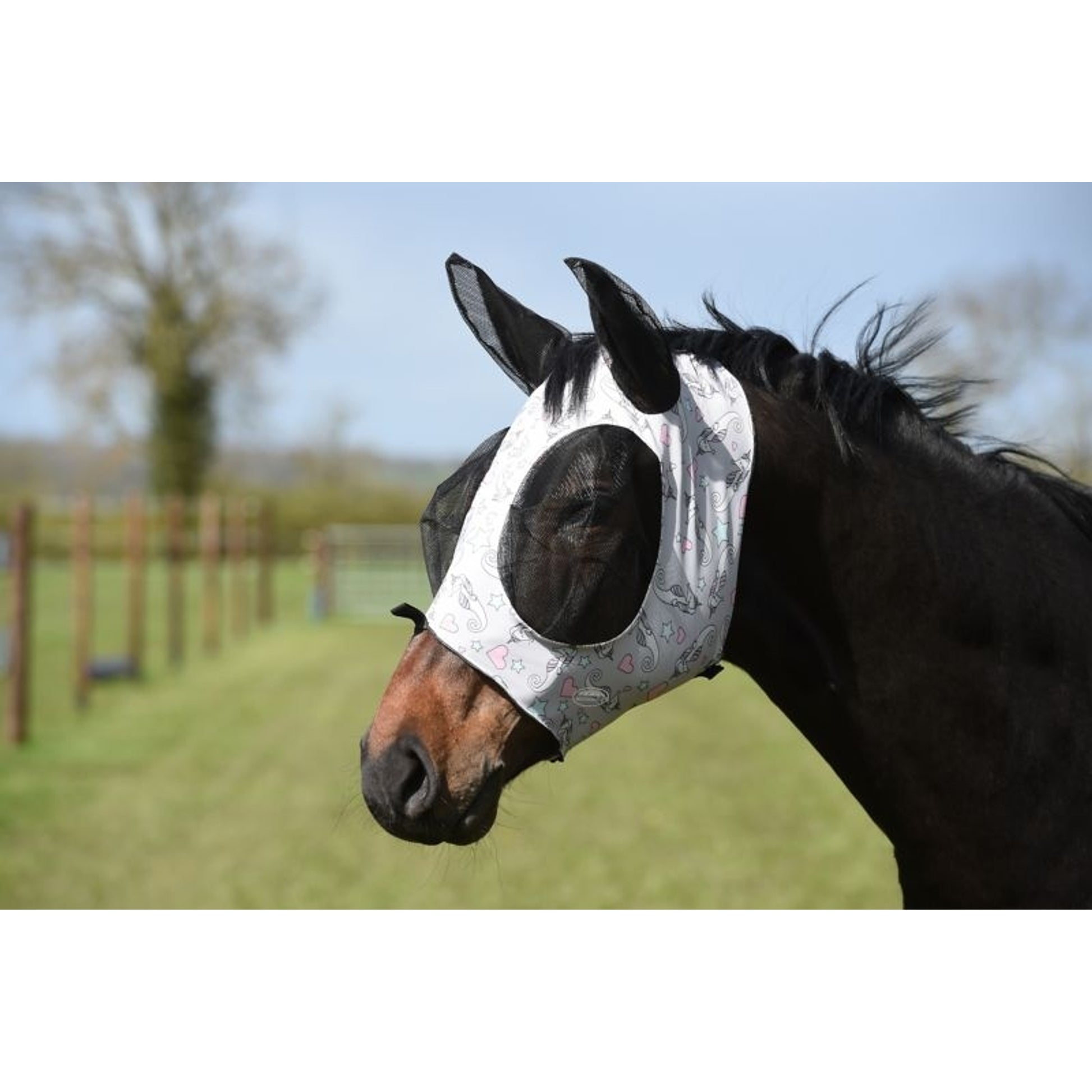 Weatherbeeta Deluxe Stretch Bug Eye Saver With Ears