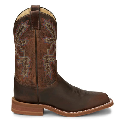 Justin Mens Bender Square Toe Boots