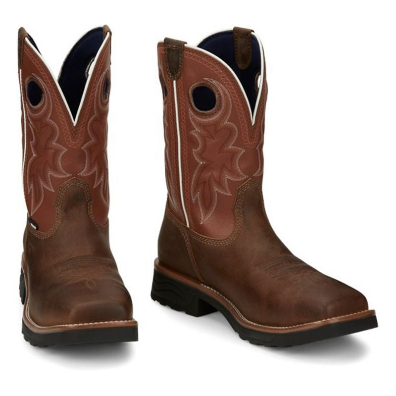 Tony Lama Mens Fireball Sq Toe Boots