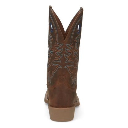 Justin Mens Stempede Sq Toe Boots
