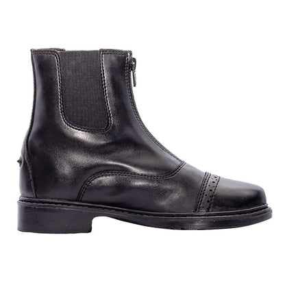 TuffRider Kids Thelwell Zip Black Paddock Boot