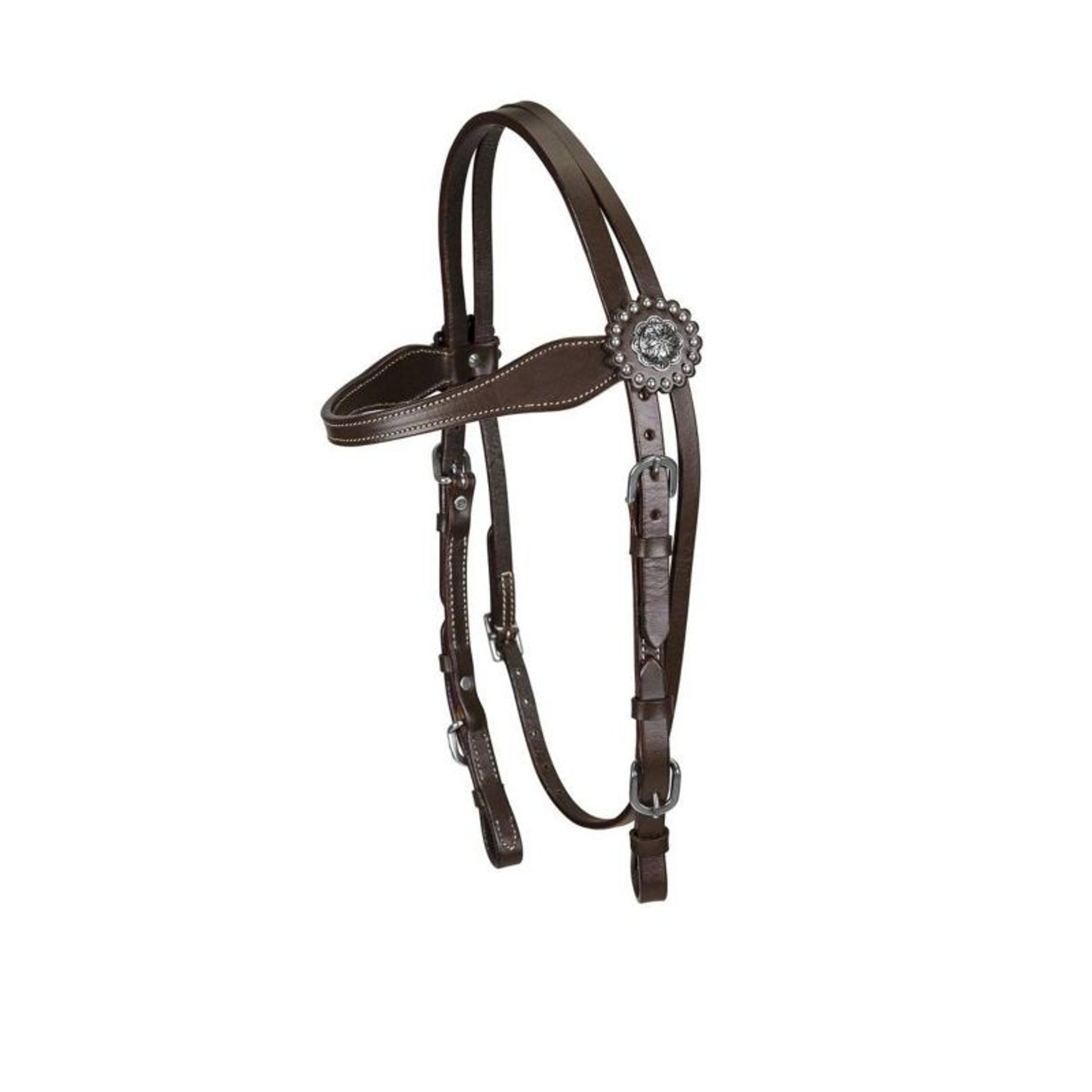 TuffRider Browband Headstall Concho with Buckle