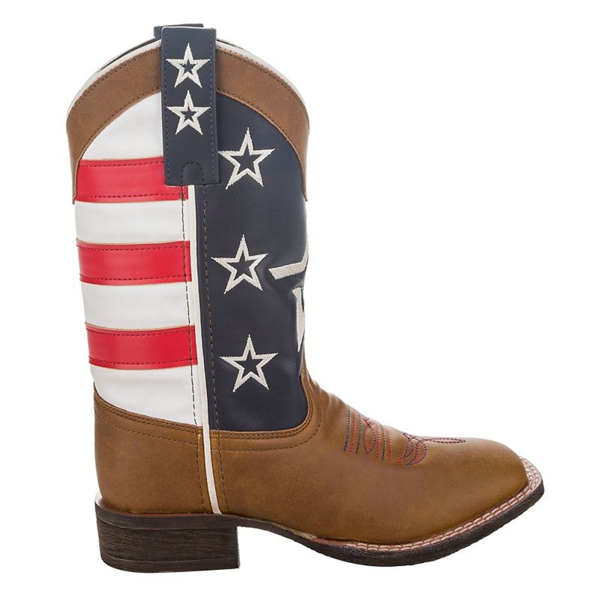TuffRider Youth American Cowboy Boots Brown