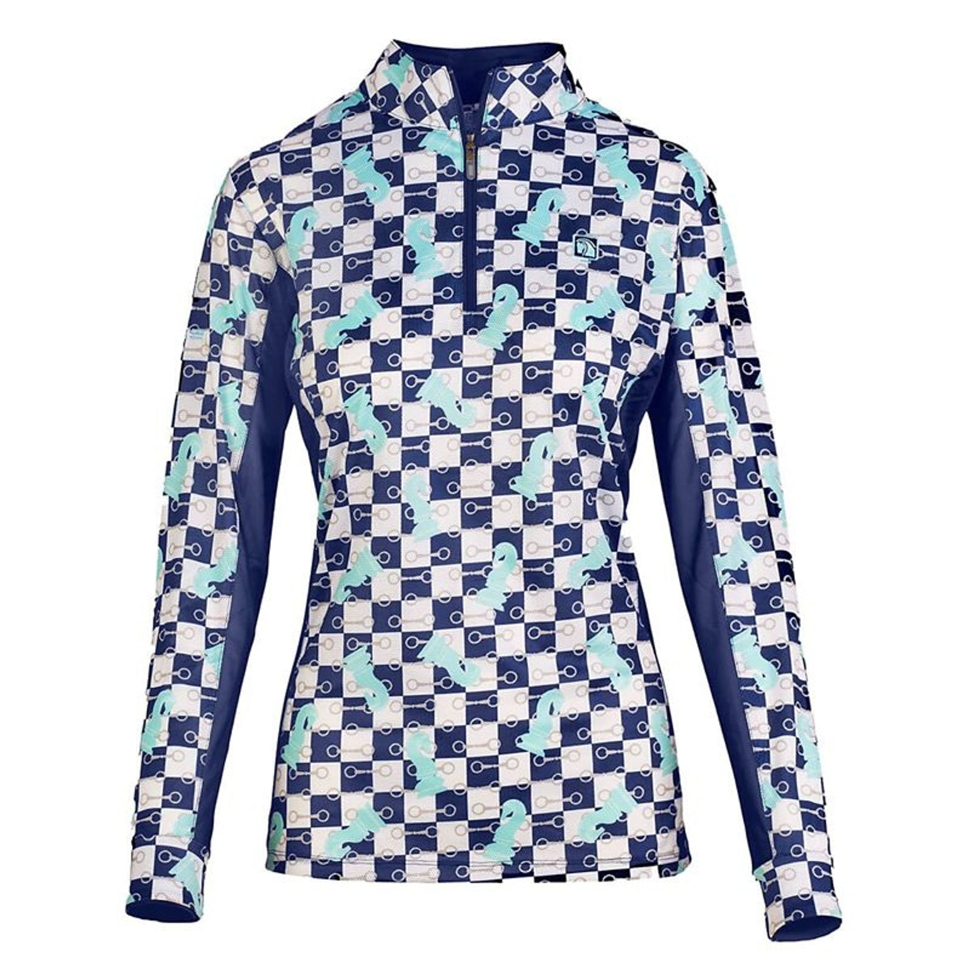 Romfh Ladies Print LS Sun Shirt