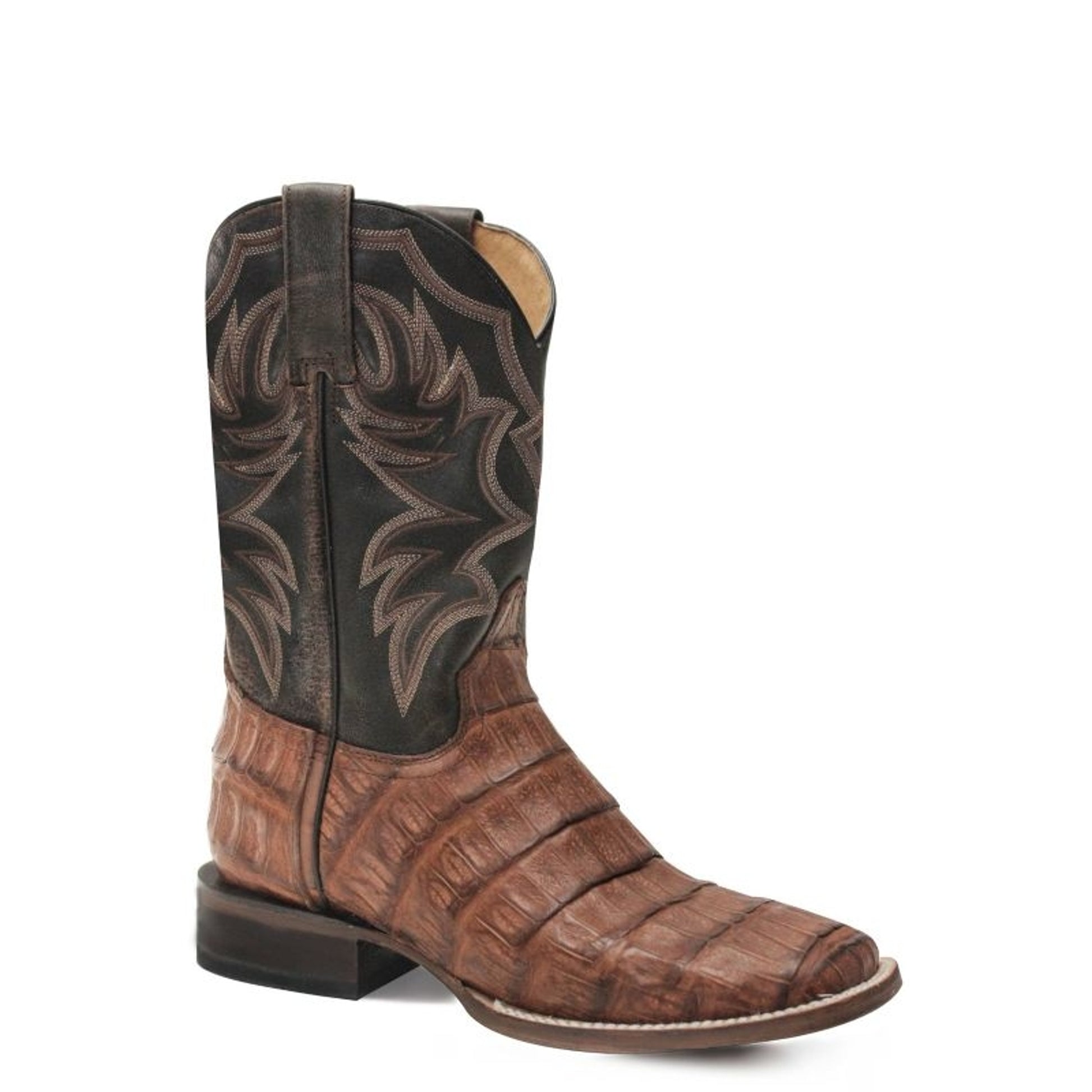 Roper Mens All In Square Toe Western Boots