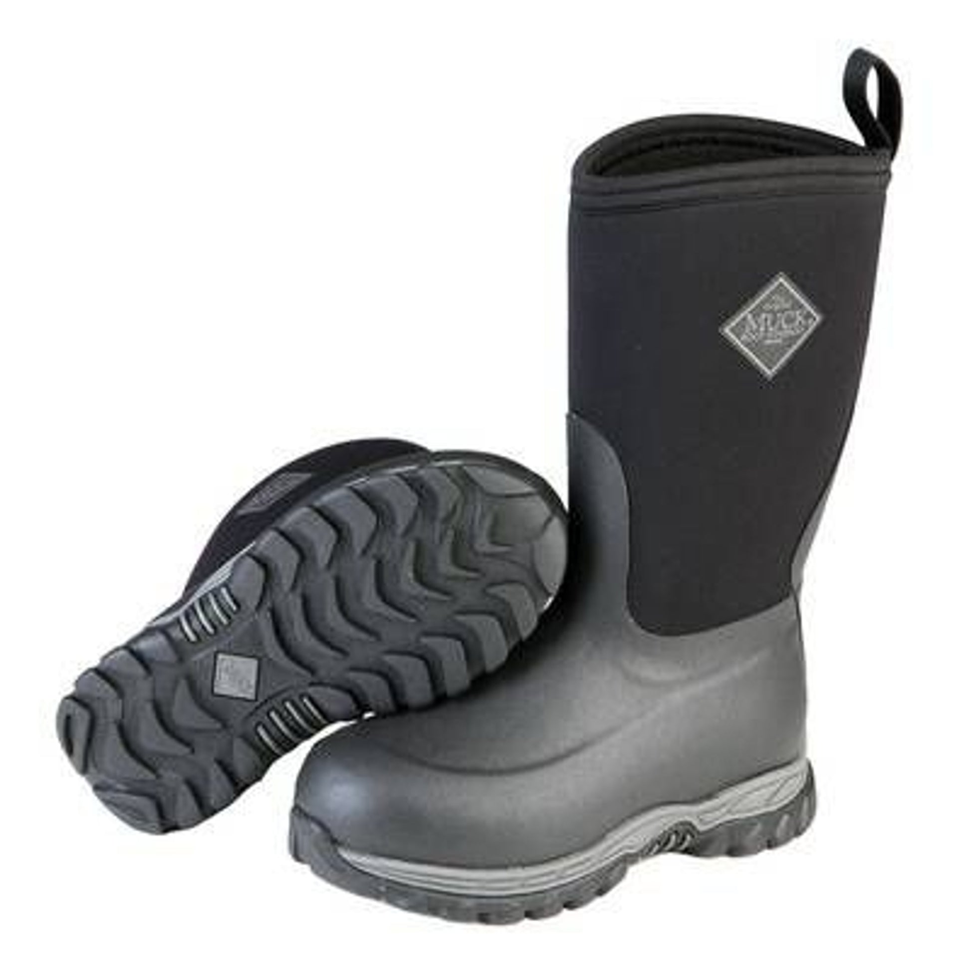 Muck Boot Kids Rugged II Hi Boot Black