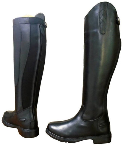 Tuffrider Plus Rider Dress Boots 10 Reg Short Brn