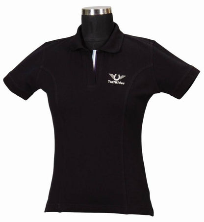 TuffRider Ladies Short Sleeve Polo Shirt