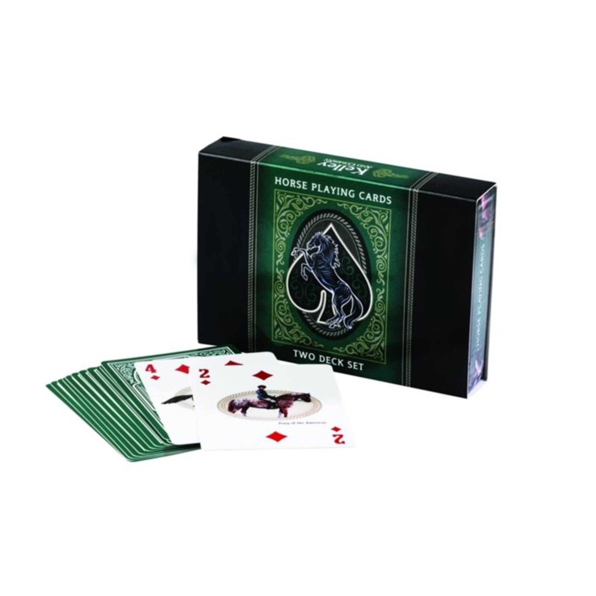 Kelley and Company Horse Playing Cards