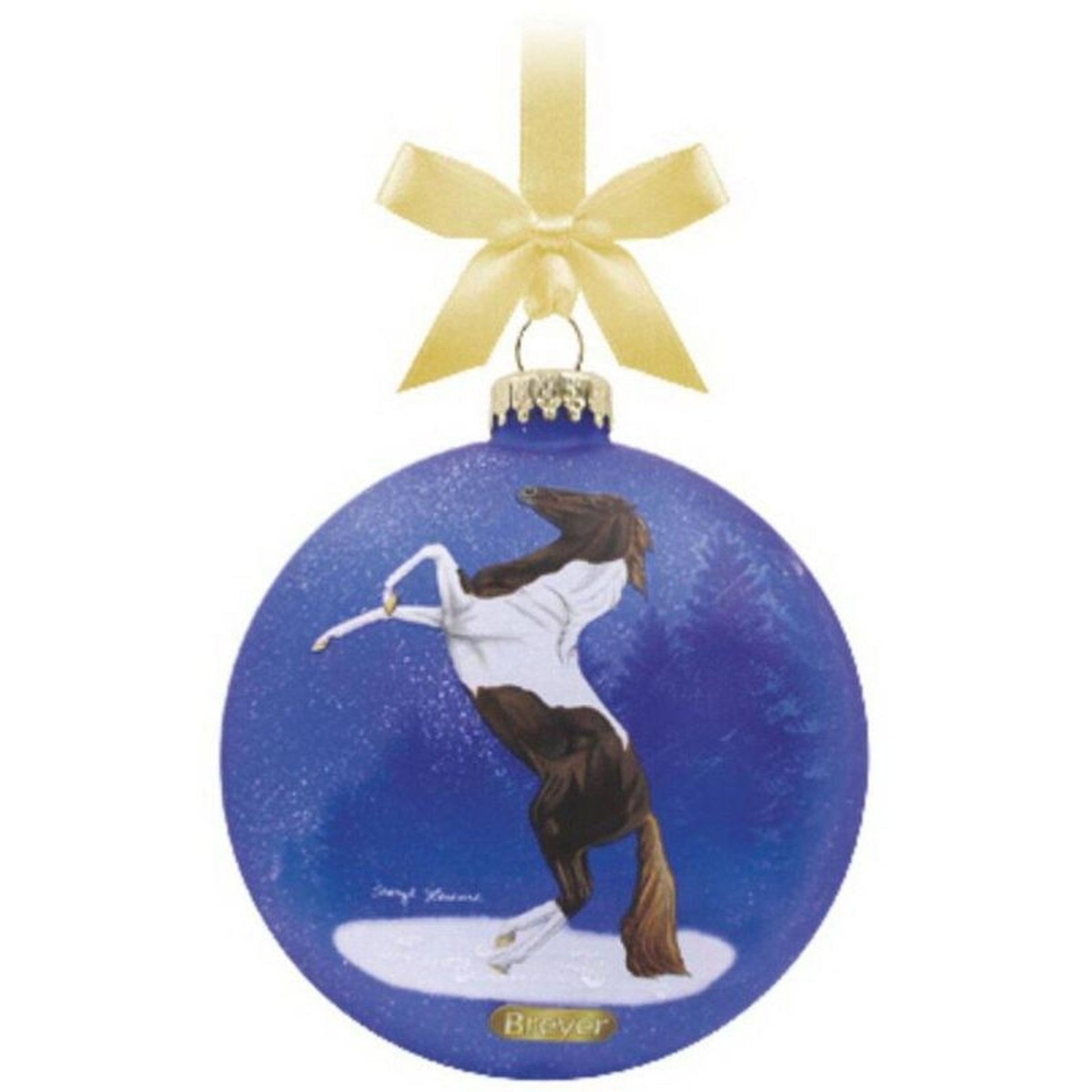 Holiday Breyer Artist Signature Ornament Pintos