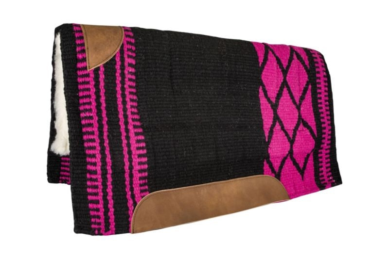 Tabelo Wool Show Pad with Diamond Zipper