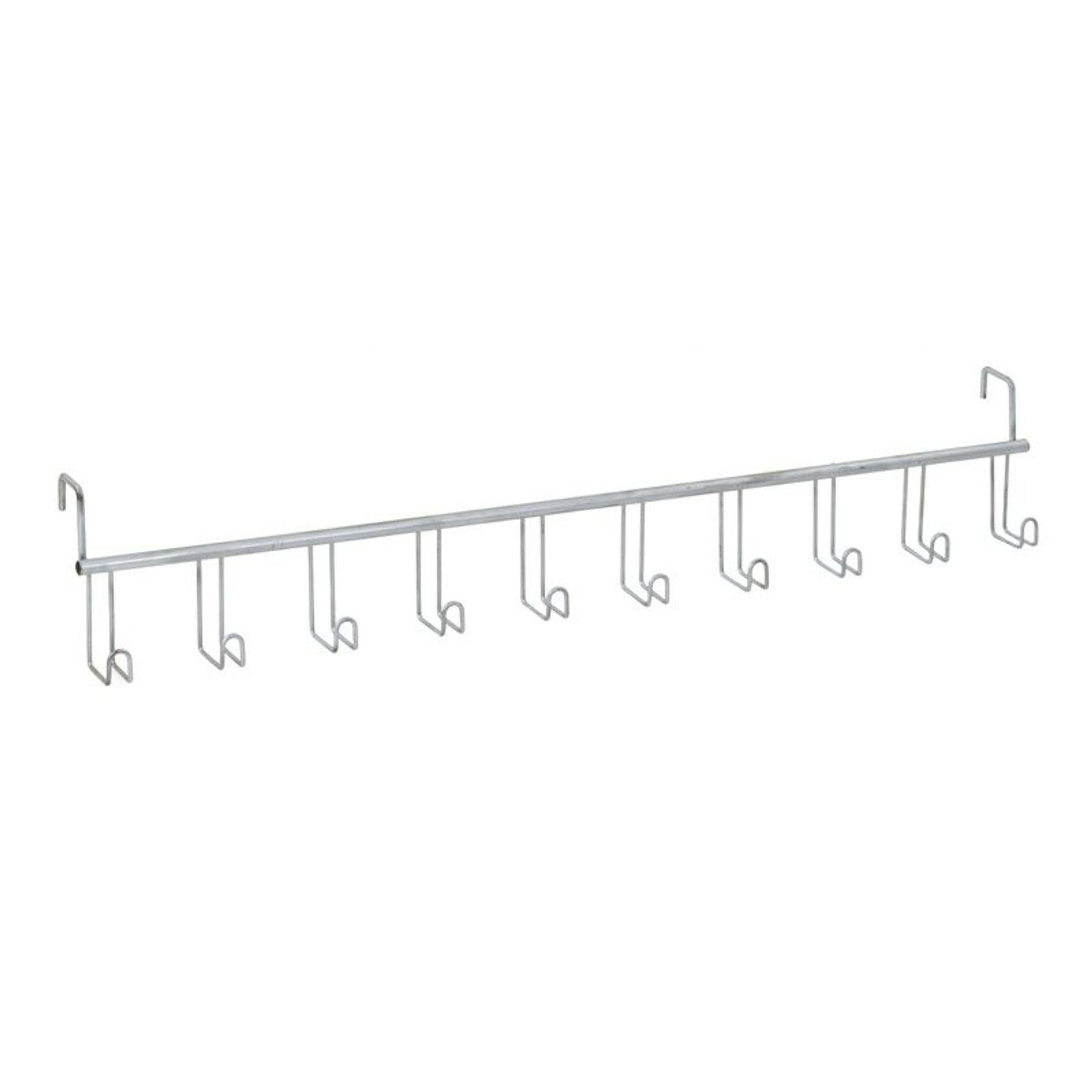 Equiessentials Wire 10Hook Bridle Rack Silver