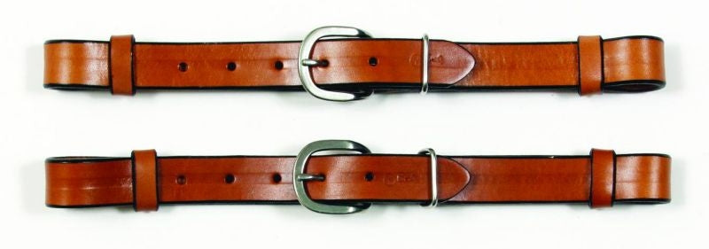 Circle Y Breast Collar Tugs 1 Brown
