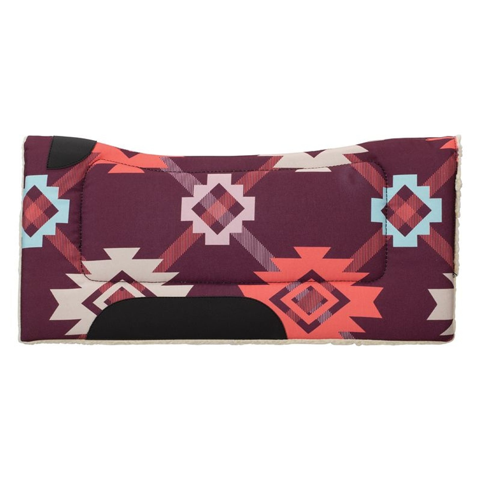 Weaver Print Fleece Pony Saddle Pad