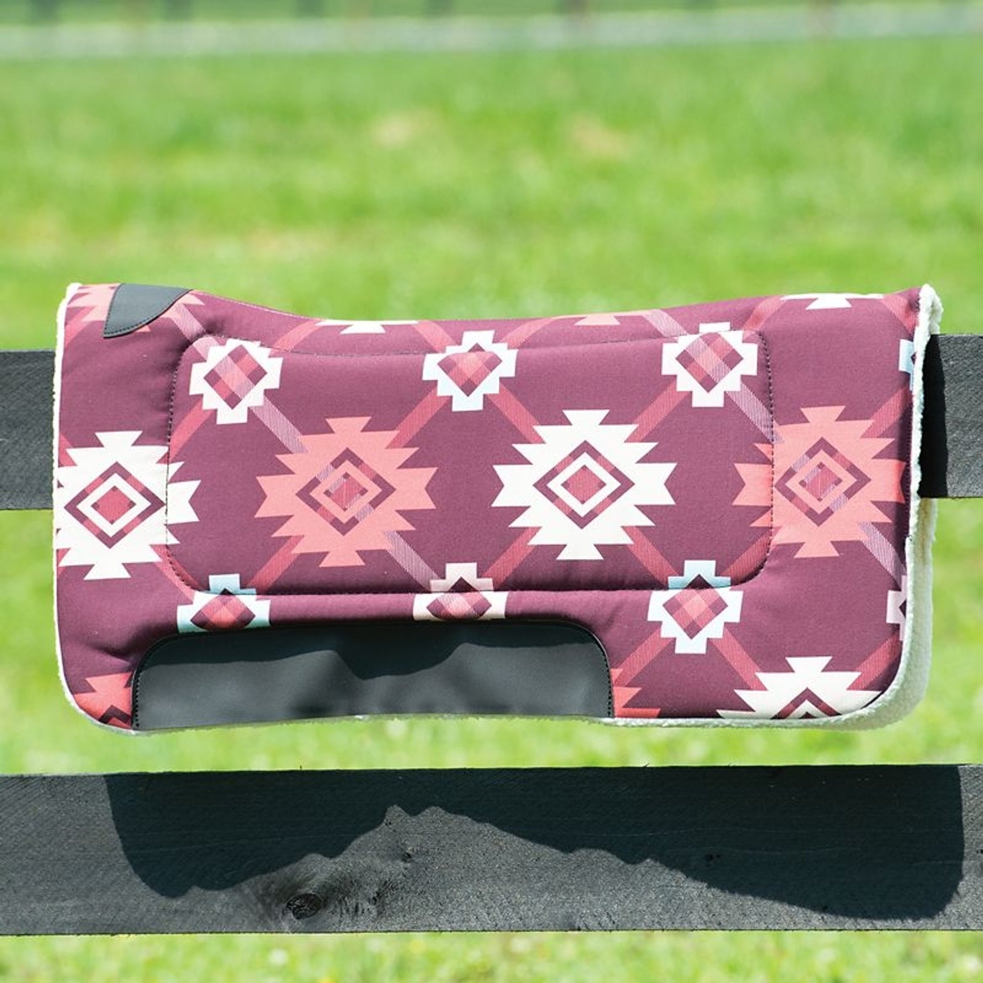Weaver Print Fleece Pony Saddle Pad
