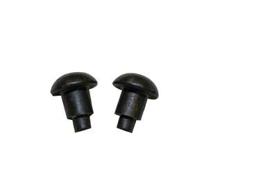 Metalab Spur Buttons Black Steel Set of 10