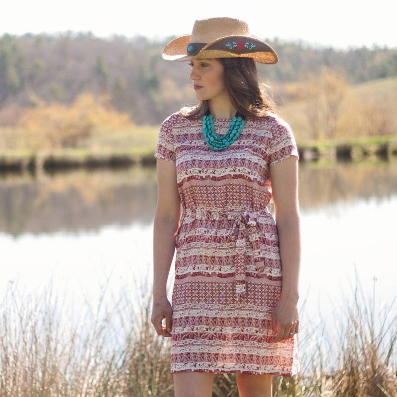 Outback Trading Ladies Lynda Dress X-Large Red