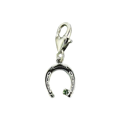Barbary Horseshoe with Stone CharmCrystal