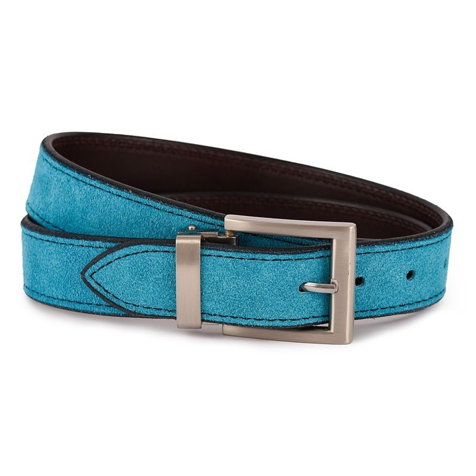 Perris Reversible Leather/Suede Belt