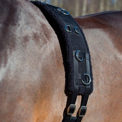 Horze Spirit Lunging Girth Pony Black