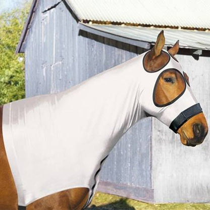 Perris Improved Mesh Lycra Mane Hood LG Blk