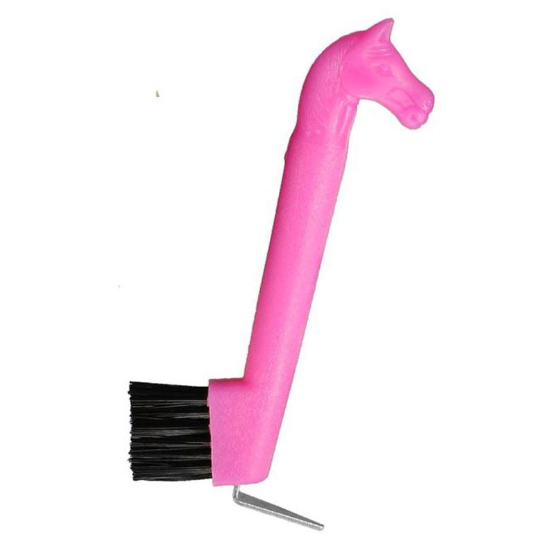 Tough1 Horse Head Hoof Pick Brush