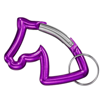 Gift Corral Horsehead Carbiner Keychain