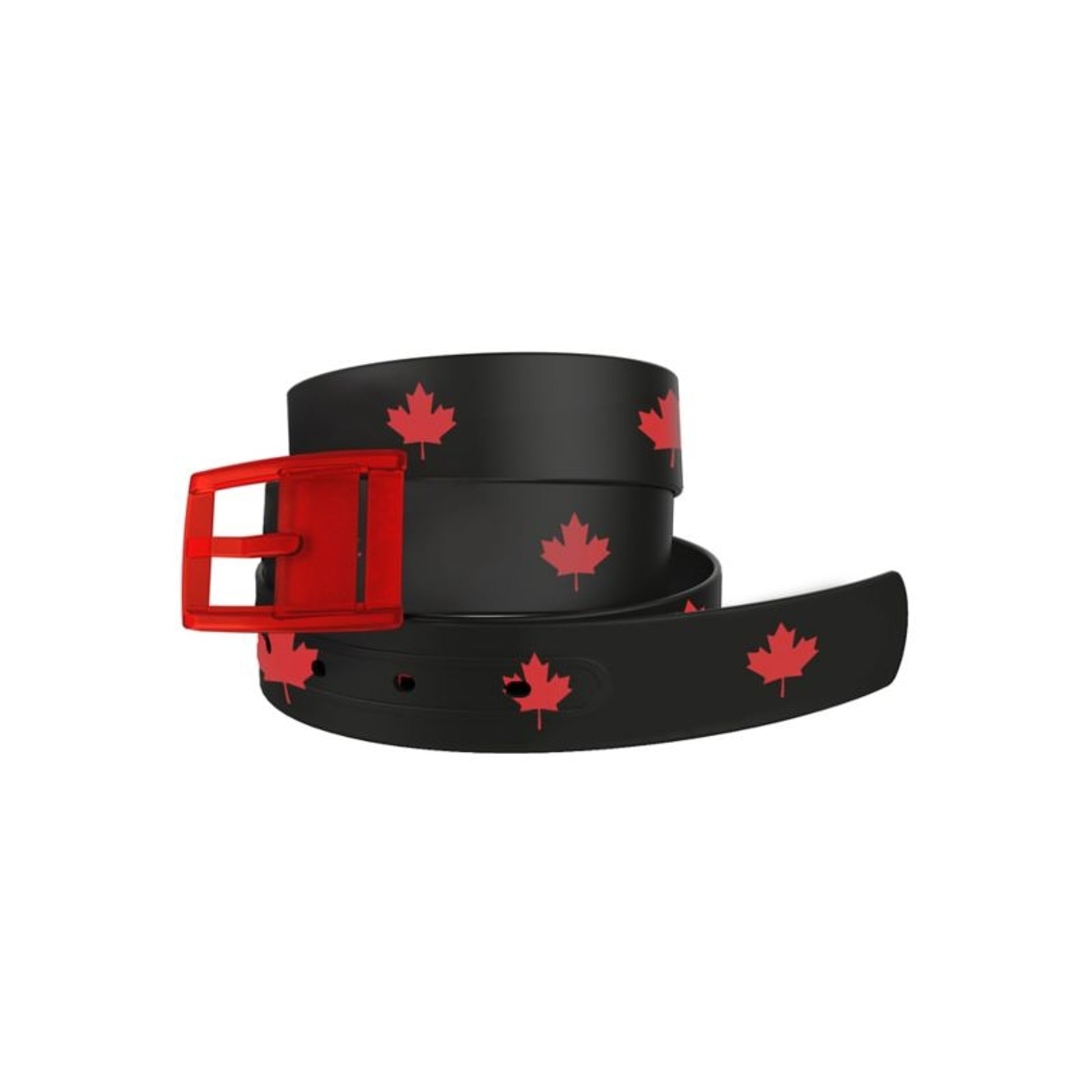 Canada Belt with Red Buckle Combo